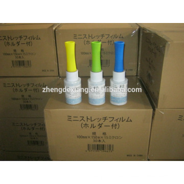 plastic package wrap mini transparent stretch film